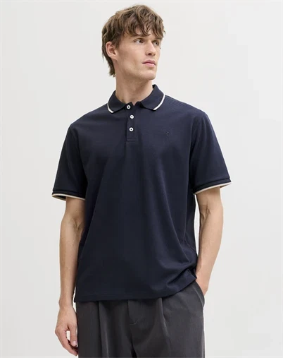 Jack & Jones - JPRBlaethan Detail Polo - Night Sky 